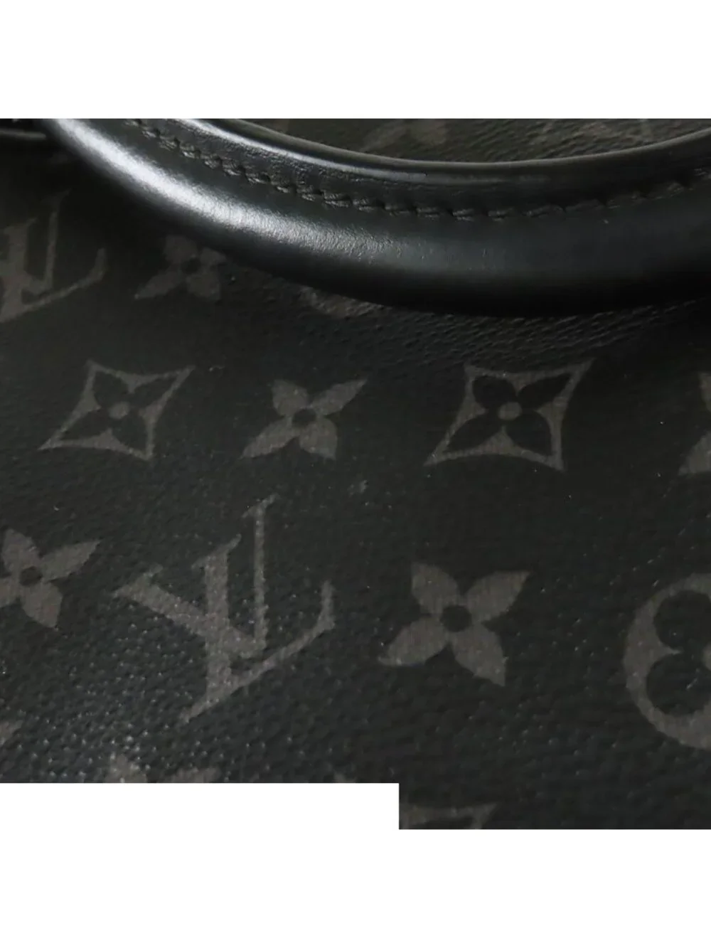 Louis Vuitton Grand Sac Black Monogram Eclipse Tote Bag